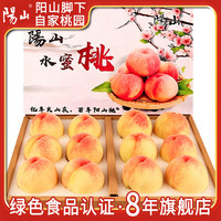 阳山 无锡阳山水蜜桃 8-9两 6个礼盒