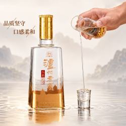泸州老窖 头曲晶彩 38%vol 浓香型白酒 500ml 单瓶装