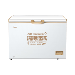 奥马 316升商用冷柜冰柜家用 一级能效 电脑控温 冷藏冷冻卧式冷柜BC/BD-316EM