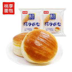 桃李 酵母面包 牛奶蛋羹味 600g