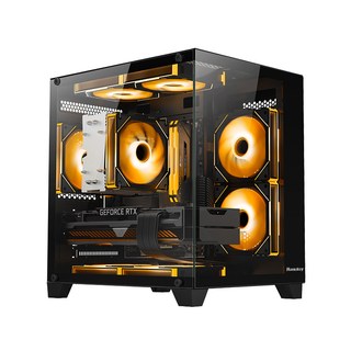 EVESKY S900 V320 海景房侧透 M-ATX机箱