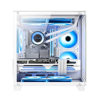 EVESKY S900 V320 海景房侧透 M-ATX机箱