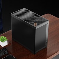 曜越 TT机箱TG100 电脑主机桌面迷你机箱matx支持240水冷Type-C接口