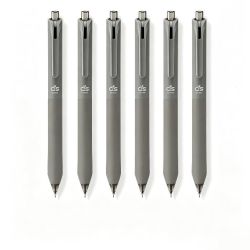 宝克 PC1922 臻软握按动中性笔黑色0.5mm*12支/盒装+赠笔芯20支