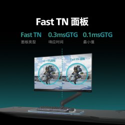 飞利浦 24英寸600Hz超高刷显示器职业电竞显示器24M2N5200X