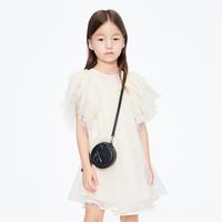 Little MO&CO. 童装春夏装女童无袖网纱连衣裙公主裙
