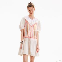 TEENIE WEENIE 小熊夏季少女心可爱甜美编织毛衣背心叠搭女
