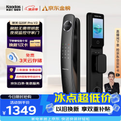 凯迪仕 Q20F Pro 3D人脸识别 双摄版 智能门锁