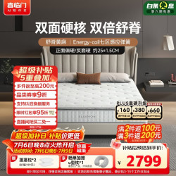 喜临门 工学舒脊家用独袋弹簧双层黄麻乳胶床垫 G