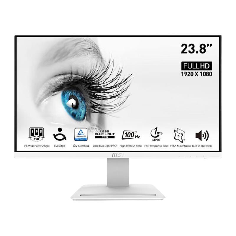 微星 24英寸 IPS屏 100Hz 防蓝光 显示器