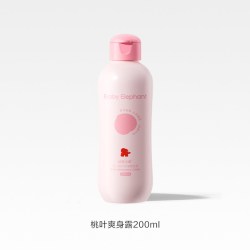 红色小象 桃子水爽身露200ml*2瓶