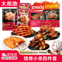 大希地 空气炸锅适用 冷冻半成品烧烤串