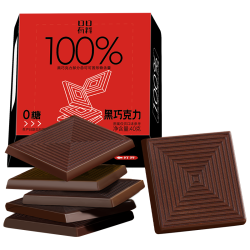 口口有料 0糖100%纯黑巧克力