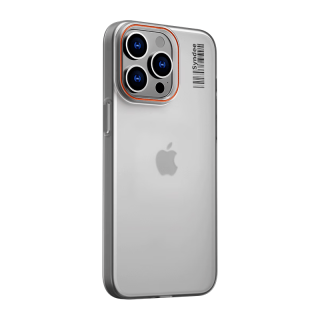 暴走 iPhone16Pro 柔砂肤感透色硬壳 柔雾灰