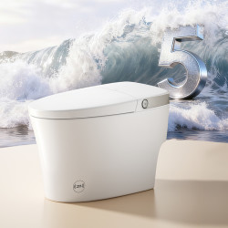 安华 智能马桶NiL313M A7Max脚感翻圈翻盖 泡沫盾 电解水除菌