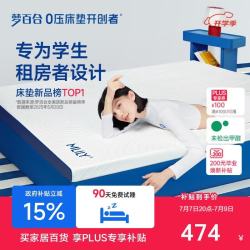 MLILY 快充Air 记忆棉床垫 0.9*1.9m 快充Air薄垫-5cm