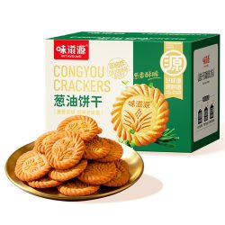 味滋源 葱油饼干/猴头菇酥脆饼干/大黄油饼干 500g经典酥性零食盒装饼干休闲解馋零食