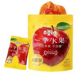 百草味 苹果干280g 独立包装无添加厚切低脂