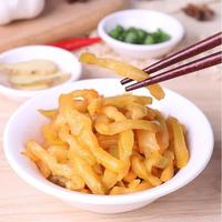 京东 重庆榨菜丝50g装即食咸菜清淡下饭腌制菜涪陵 榨菜丝50g*10袋