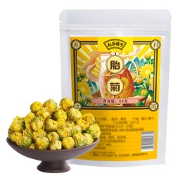 赵家铺子菊花茶杭桐乡胎菊白菊花茶泡水喝的干凉茶金银花散装新花