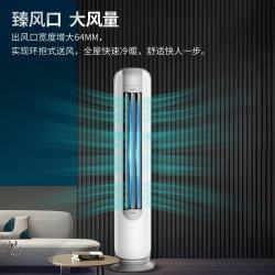 志高 空调自清洁客厅空调立式空调立式柜机 2匹 变频冷暖 | 银色星空灰wifi款