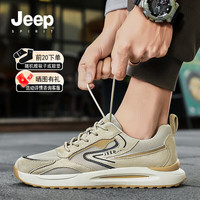 JEEP SPIRIT 吉普 男款透气网面运动休闲鞋 J913930025