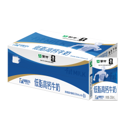 蒙牛 低脂高钙牛奶 250ml*16盒