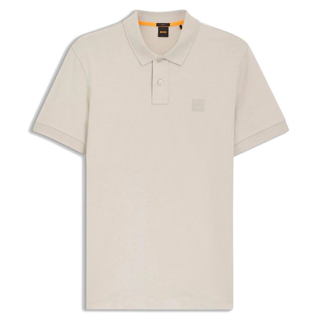 BOSS 男式 Passenger 10256683 01 Polo 衫(1 件装), Open Grey 070
