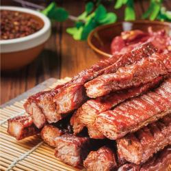 惠牛·傻子旺 惠牛傻子旺 八成干原味牛肉干 318g
