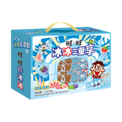 旺旺 碎冰冰三重享礼盒装 964ml 果味饮料冰淇淋