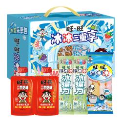 旺旺 碎冰冰三重享礼盒装 964ml 果味饮料冰淇淋