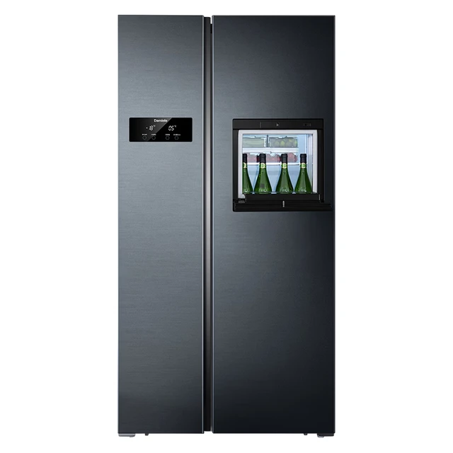 Damiele BCD-610WKSDB 双变频一级能效 610L 灰色 对开门冰箱