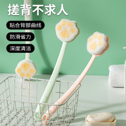快乐鱼 SIVASS 长柄软毛搓澡刷 搓背神器