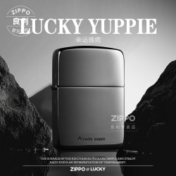 ZIPPO 原装幸运雅痞1941镀钛男士送朋友礼物商务简约款