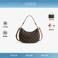 COOGI 春夏新品 女士复古高级月牙包 2026