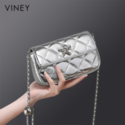 Vinistyle 女士真皮链条小包