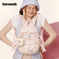 VANWALK 女士迷你双肩包 旅游登山背包