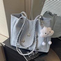 无品牌 女士时尚蝴蝶单肩包 大容量