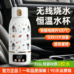 shezi 恒温壶婴儿外出专用冲奶神器便携调奶器电热水壶保温杯