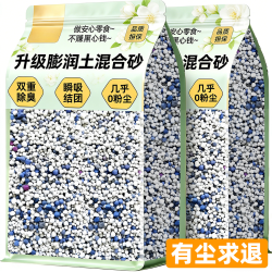 雅礼颂 猫砂去味强效除臭精品膨润土猫砂防臭无粉尘除细菌大袋20斤装