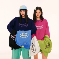 Mmlg 春新品 男女同款圆领卫衣 EQA006