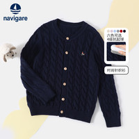 navigare 意大利小帆船秋季女童针织衫女童秋装