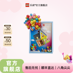 乐高 43217 飞屋环游记 飞屋玩具 含画框