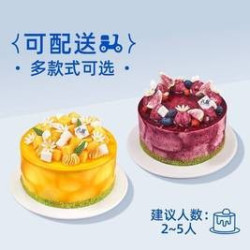 6英寸-冰淇淋生日蛋糕/水果生日蛋糕