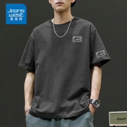 真维斯 男士POLO衫 重磅纯棉宽松半袖