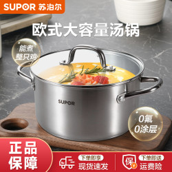 苏泊尔 不锈钢汤锅 4.2L 双耳大汤锅 直径未知