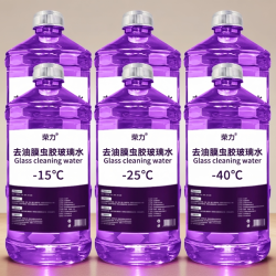 荣力 去油膜虫胶汽车玻璃水 6大桶