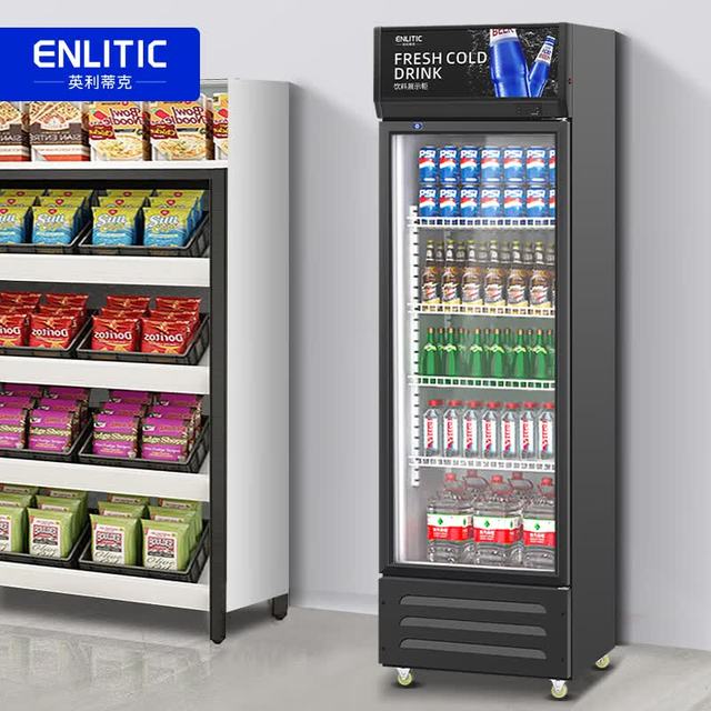 Enlitic 展示柜冷藏保鲜柜商用饮料柜啤酒展示柜保鲜柜直冷冰柜 SC-300