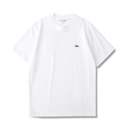 LACOSTE 男士圆领短袖T恤 法式休闲