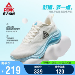 匹克 态极二次呼吸3.0 超轻减震 海盐气泡 42 男款跑鞋